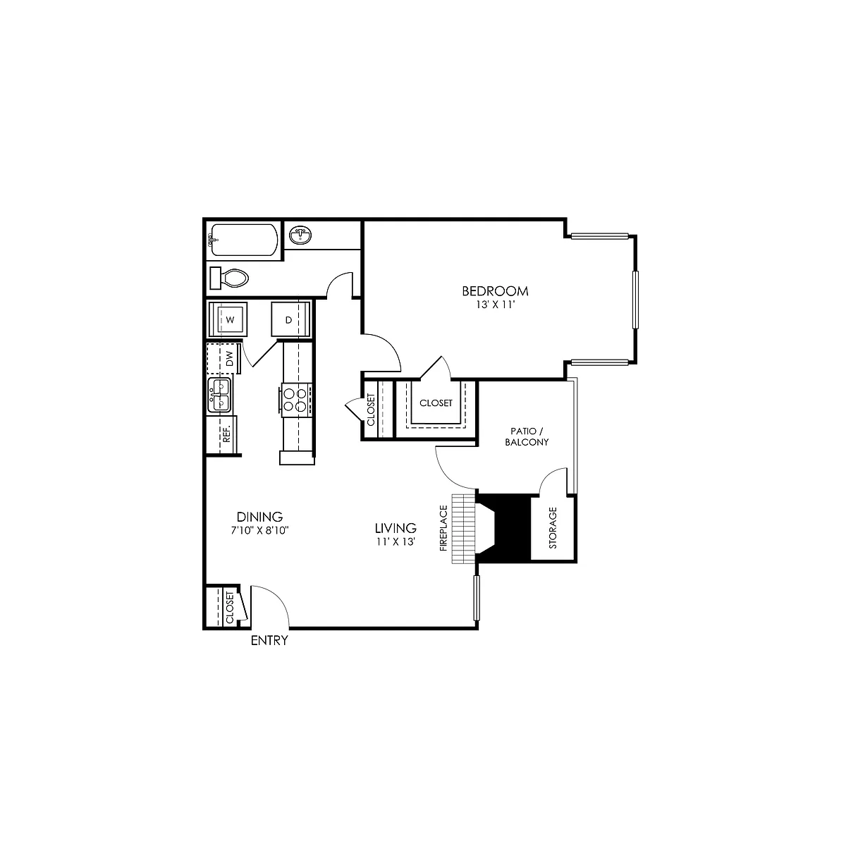 Floor plan A3 Classic