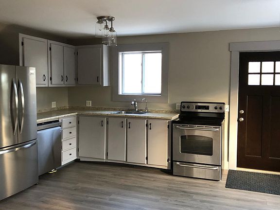 Kitchen View and Main Entrance from Living Room