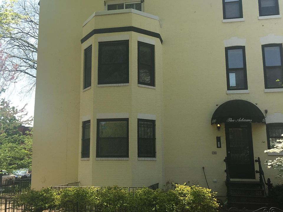 Botique condo building on the corner of 15th & T Streets, NW
