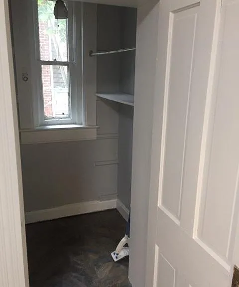 Pantry off kitchen