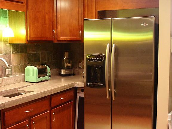 Updated Stainless Kitchen with Wine Cooler