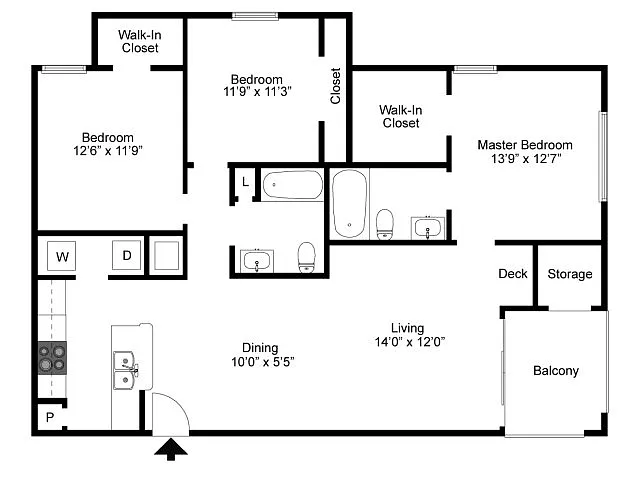 Floor plan The Venice