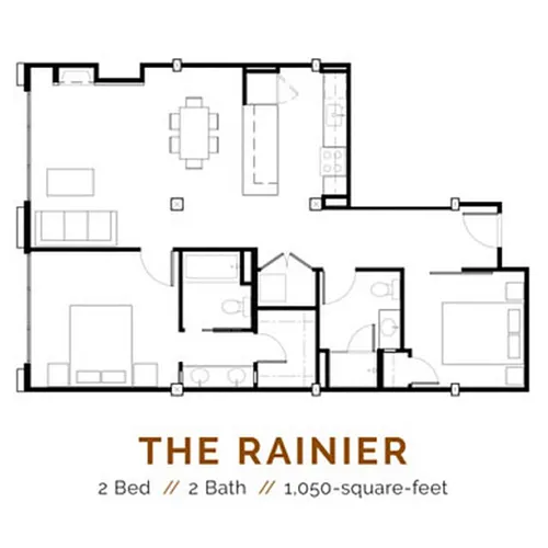 Floor plan Rainier