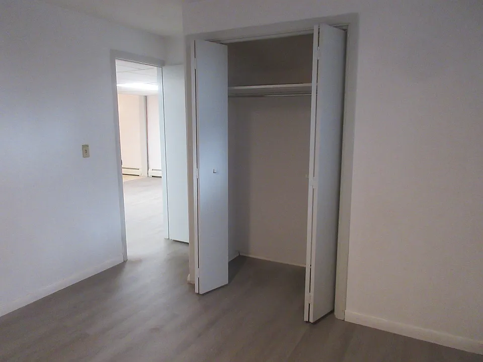 large closet in second bedroom
