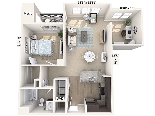 Floor plan A2D-909-Stainless
