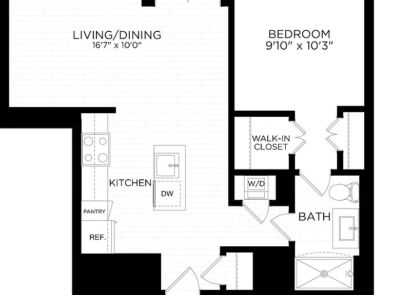 A8 floor plan The Henri At Pike & Rose