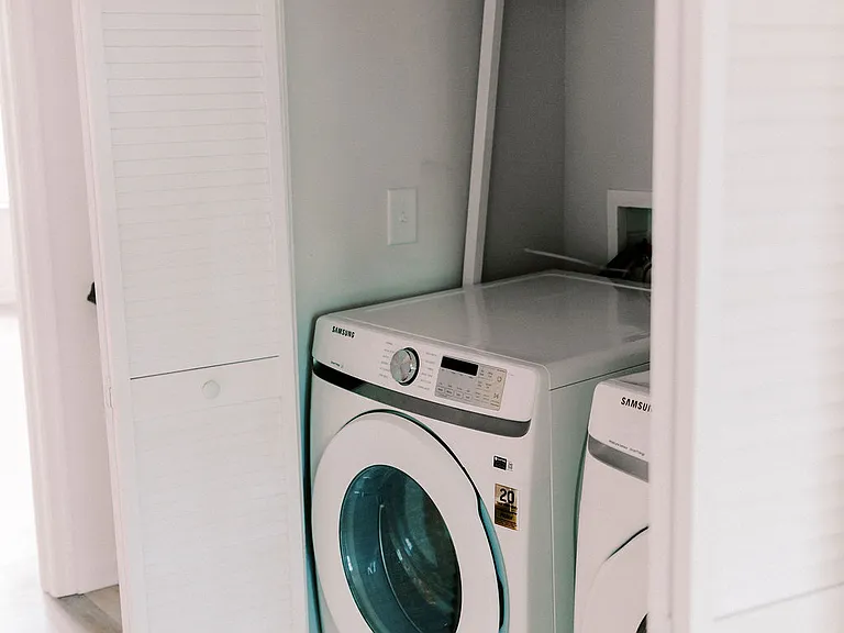 Washer and dryer