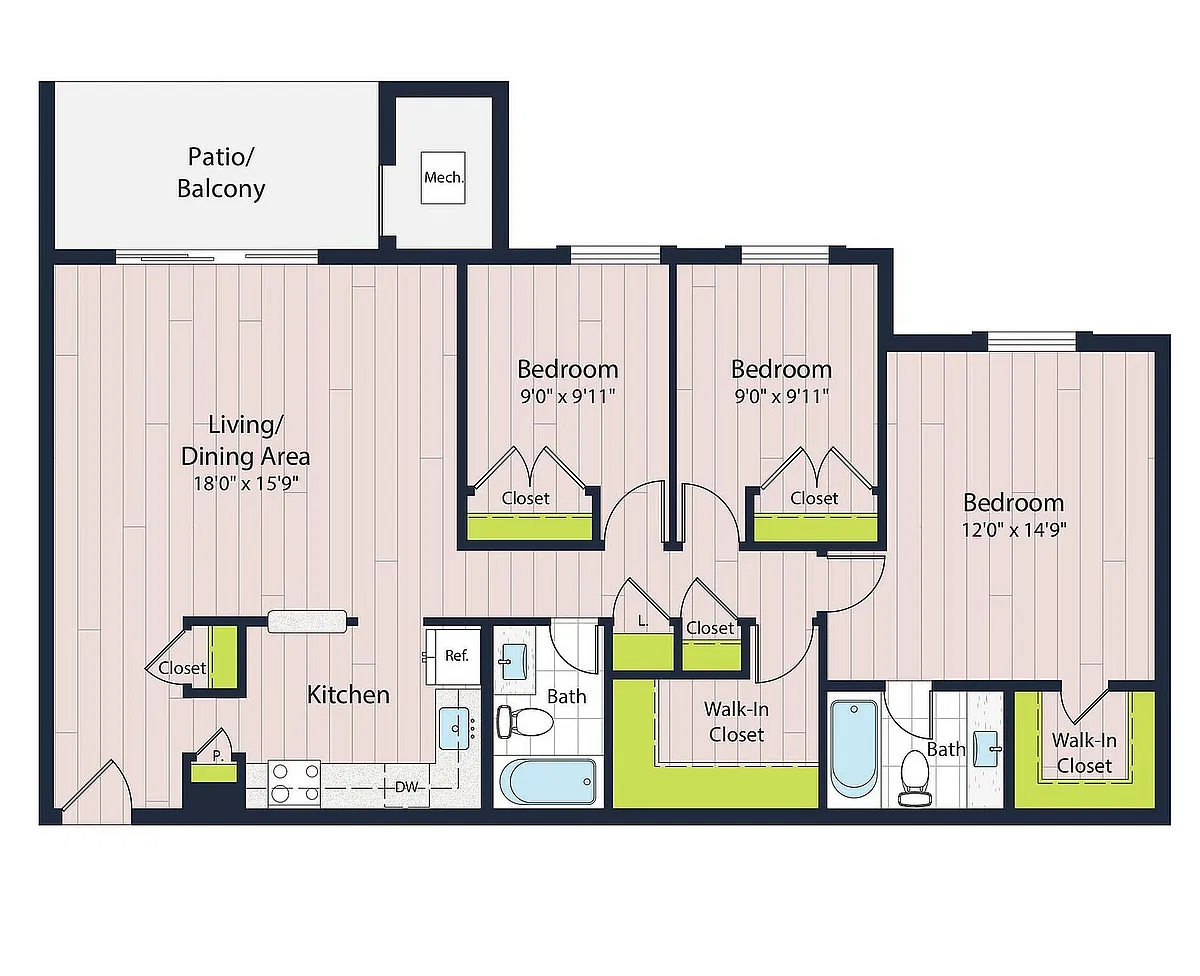 Floor plan C2-70