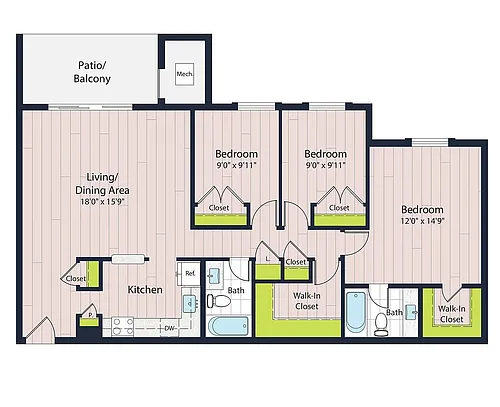 Floor plan C2-70