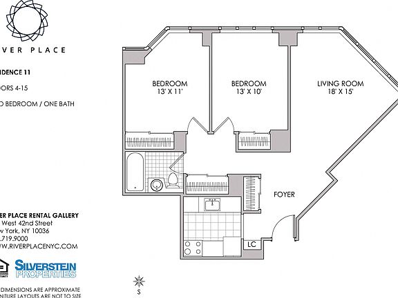 2nd image of 650 W 42nd St APT 1011