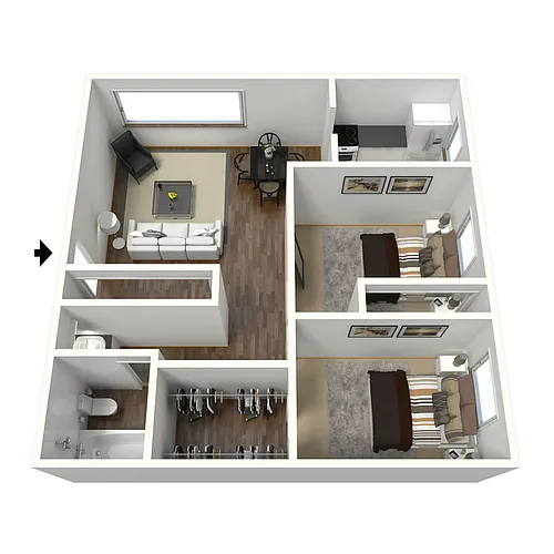 Floor plan B2