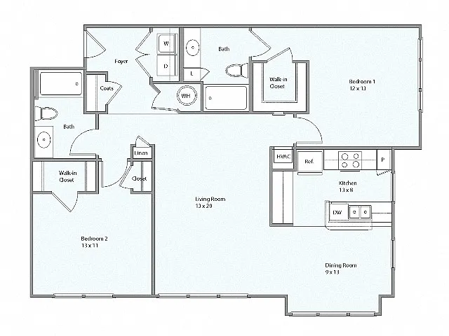 Floor plan Preserve