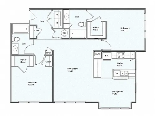 Floor plan Preserve