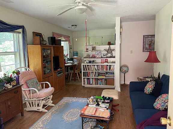 Very sunny bright living room