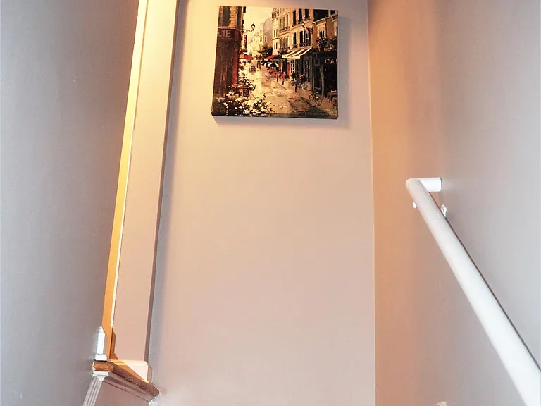 Stairs to second floor