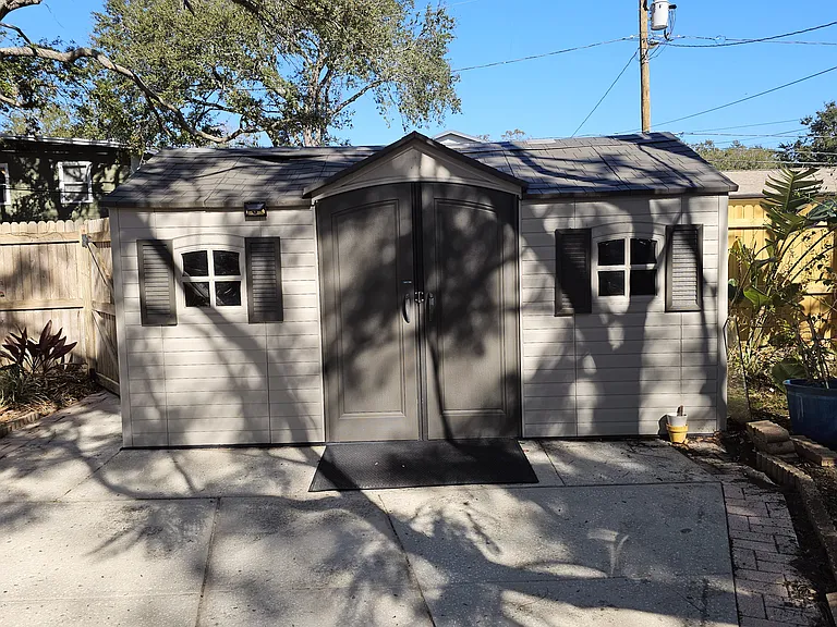 New Large attractive shed in the backyard