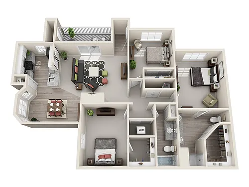 Floor plan Cottonwood