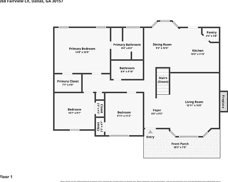 3 bed, 2.0 bath, 1279 sqft, $1,650 — Photo 3