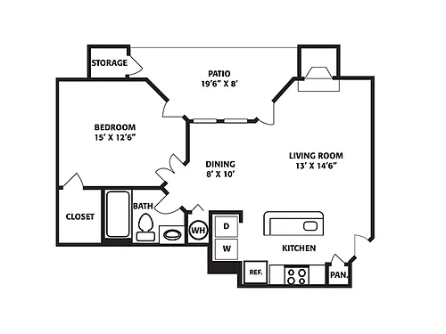 Floor plan Bucknell