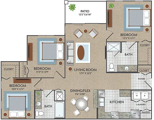 Floor plan C1