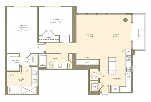 Floor plan B7