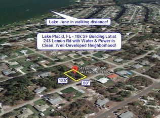 243 Lemon Rd NW, Lake Placid, FL 33852