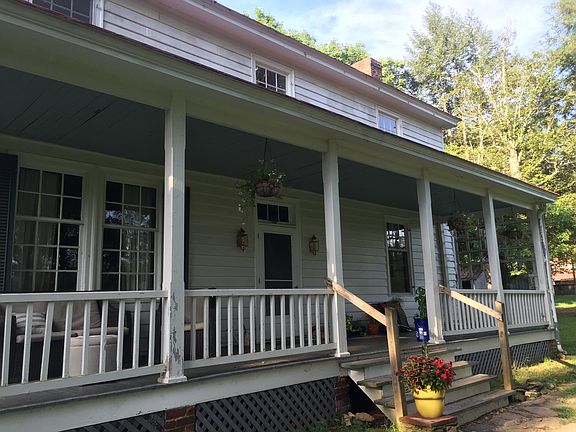 You'll spend many happy hours on this huge country porch ove