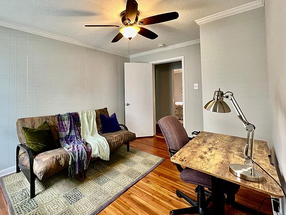 Office and third bedroom: brand new fully adjustable desk plus full size futon bed if needed.