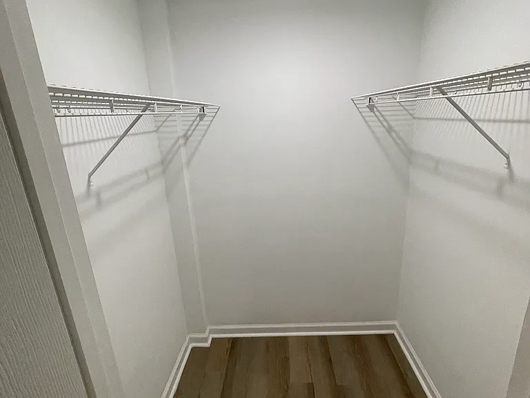 Master walk-in closet