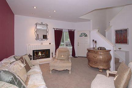 Living Room with Fireplace