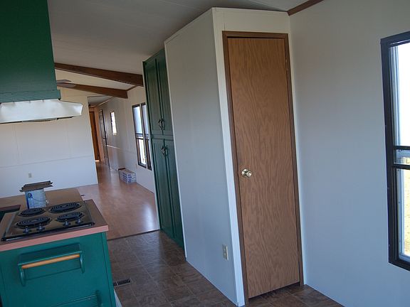 Kitchen area looking down the hall