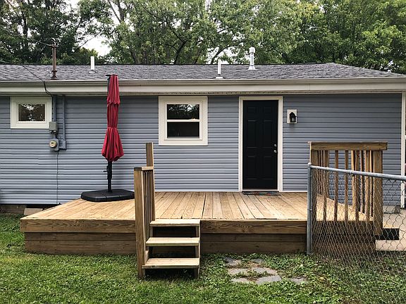 Rear Porch Deck