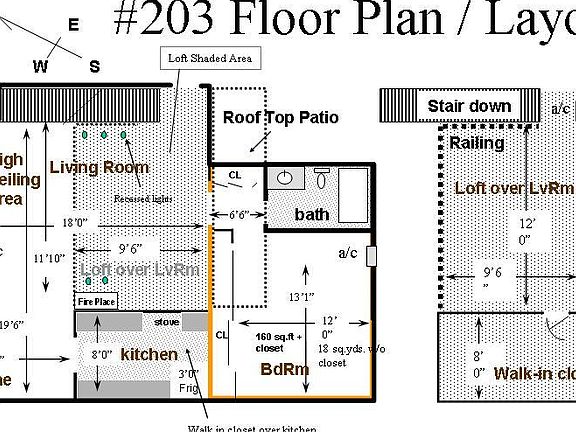 Loft can be used as a second bedroom, but most frequently is