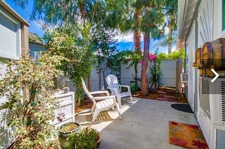 Patio area
