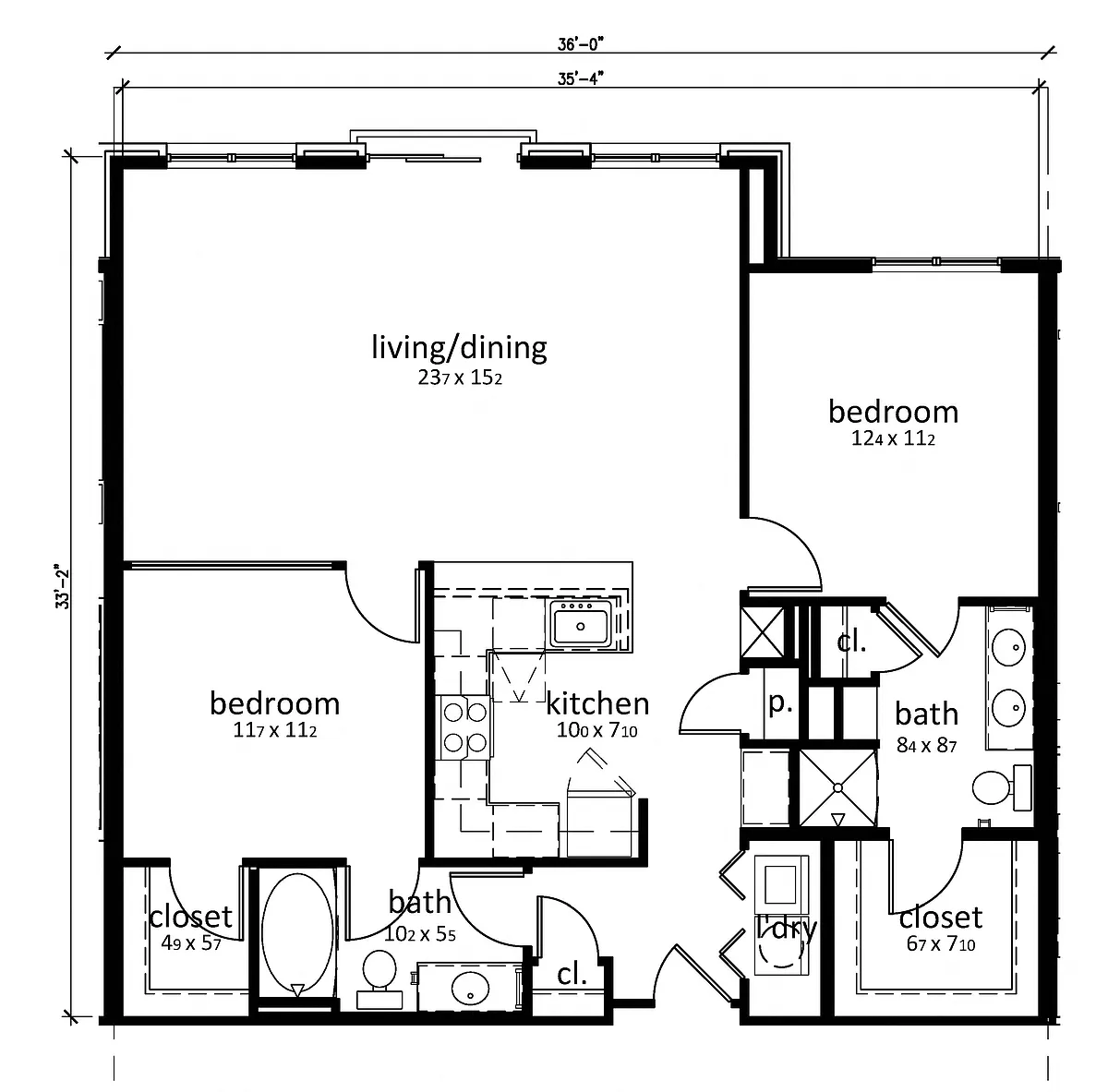 Floor plan Rome
