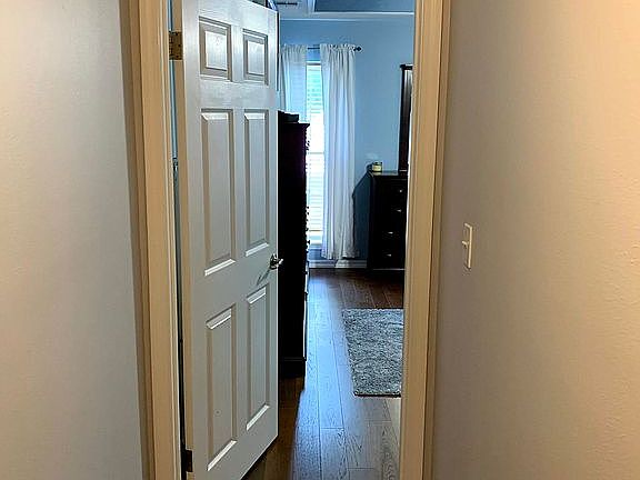Hall to master bedroom