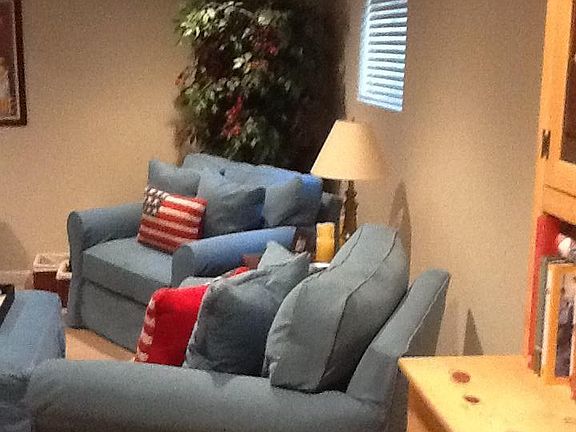 Basement living area