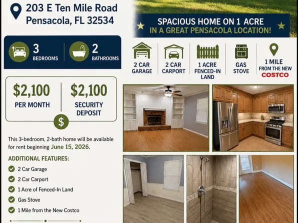 203 E Ten Mile Rd, Pensacola, FL 32534
