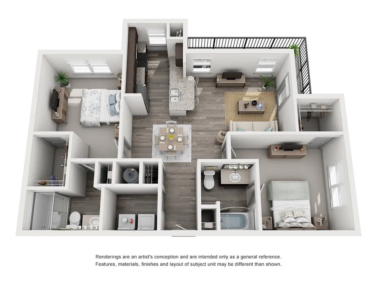 Floor plan B2