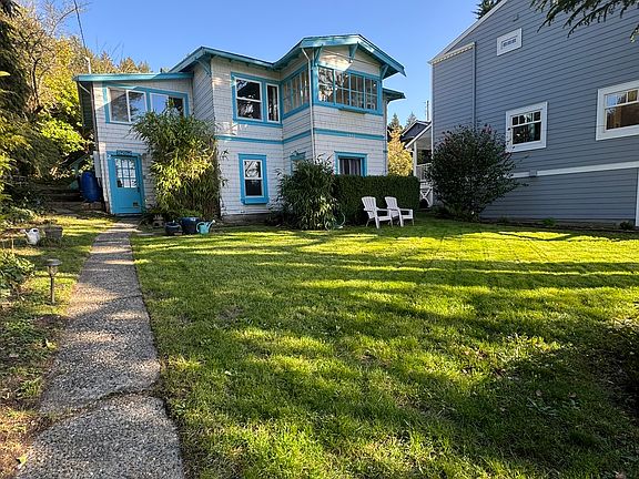 Front walk way to the house.
