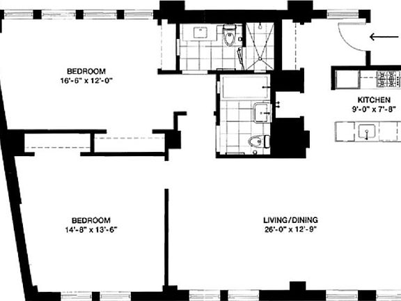 5th image of 71-73 Nassau St #15A