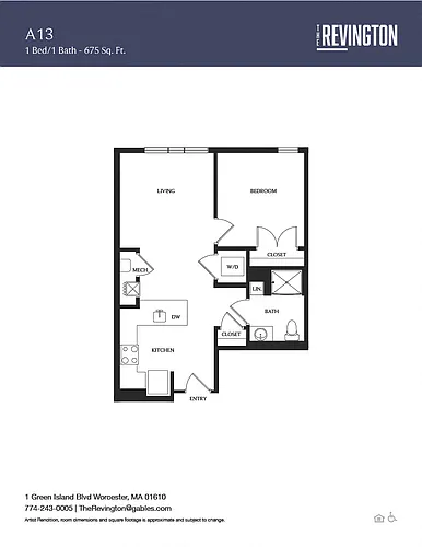 Floor plan A13