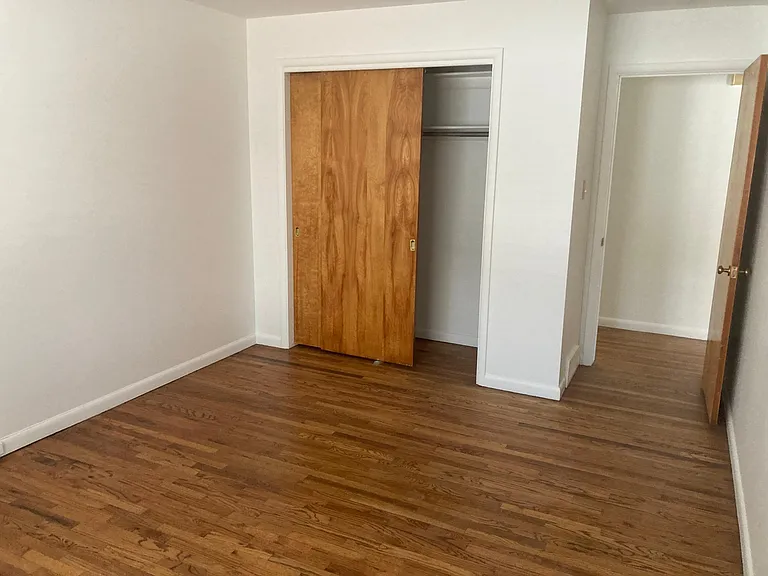 Bedroom with closet