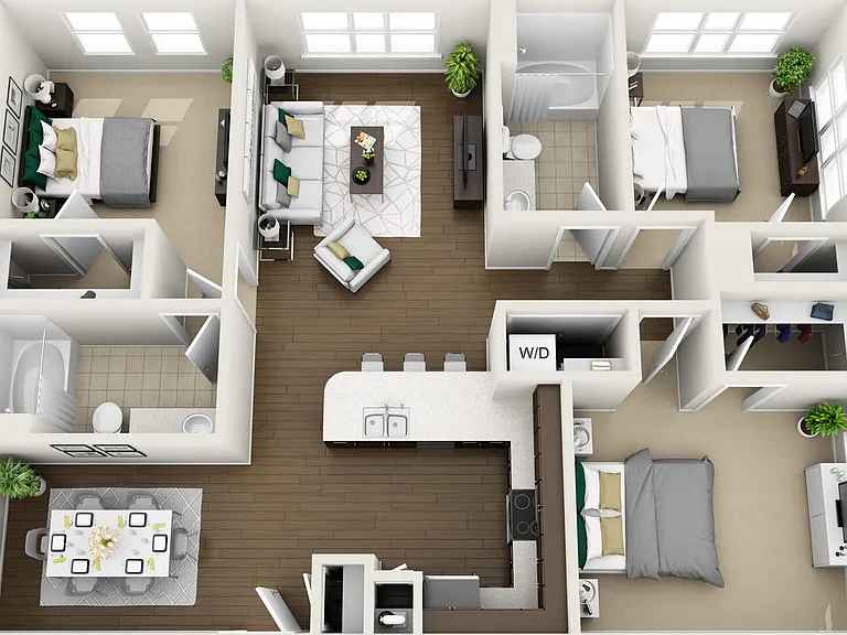 1C1 - Phase 1 Classic floor plan The Boulevard (SC)