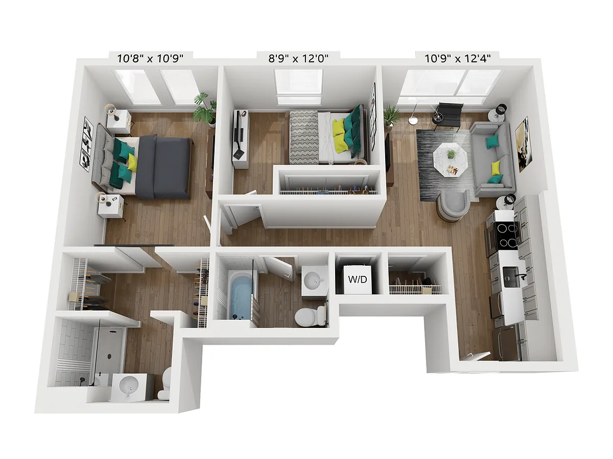 Floor plan S2B-1