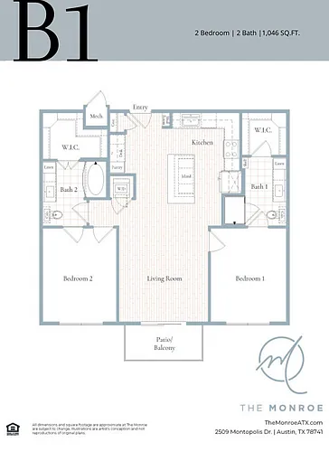 Floor plan B1