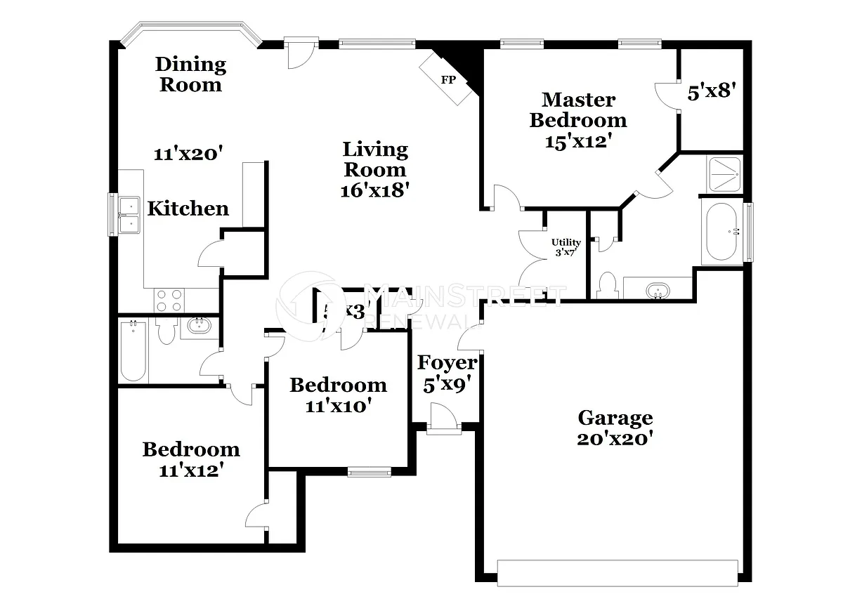 Floor Plan - 571 Rocky Point Rd