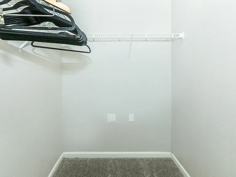 Enjoy roomy walk-in closets designed for maximum storage at 89 East