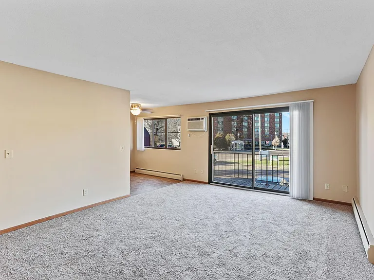 Living room with balcony