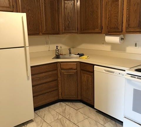kitchen with new floor